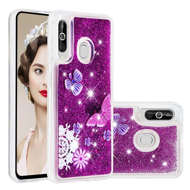Longxin For Samsung M40 TPU soft case cartoon quicksand simplicity fashion originality shockproof protection |