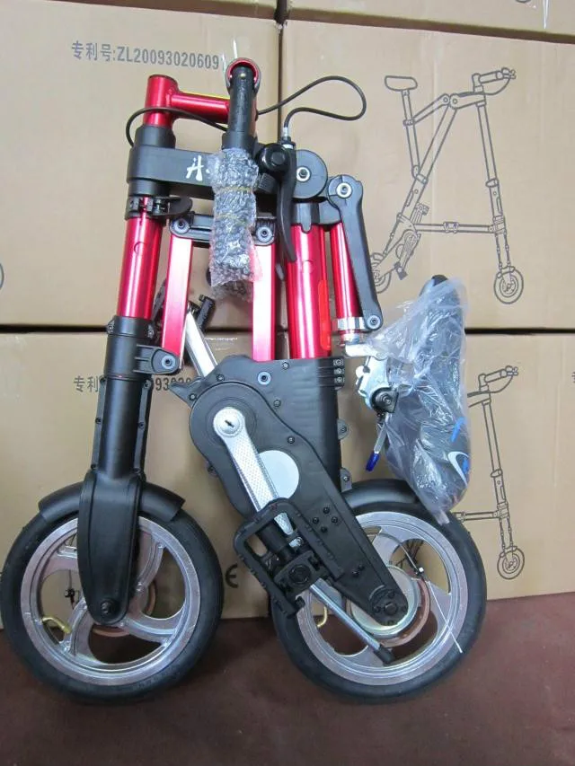 10-inch Deluxe Edition Bicycle light Folding Bicycle Mini Bike 2019 hot sell Multi-function Folding Bicycle Mountain Bike