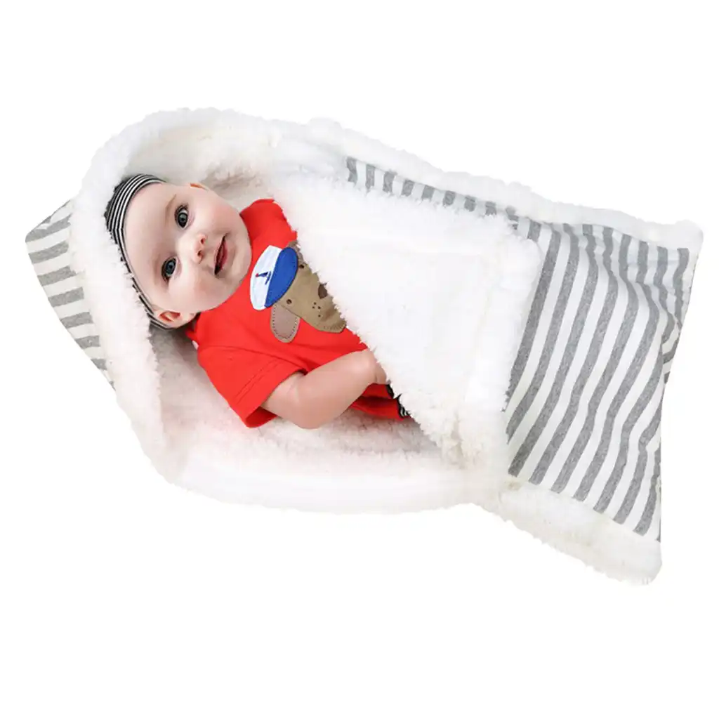 baby sleeping bag newborn infant boy girl striped
