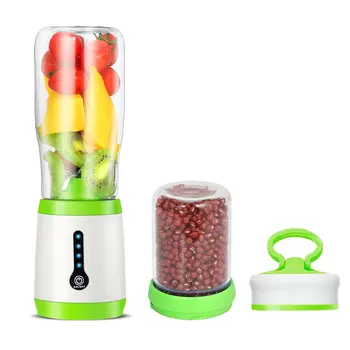 

222W 500ml 2-in-1 Electric Juice Maker Mini Portable Cup Juicer Blender Grinding Machine Home Kitchen Tool Gifts