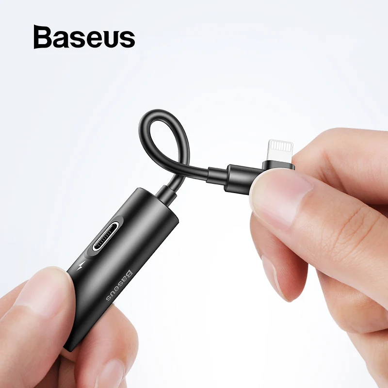 Baseus Aux аудио для Lightning до 3 5 мм разъем наушников OTG адаптер iPhone 11 Pro Xs Max Xr X 8 7