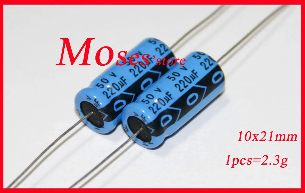 50v 220uf Original New Axial 10x20mm 85C | Дом и сад