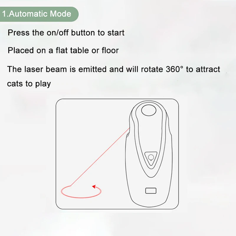Pet Cat Автоматическая Лазерная Игрушка USB электрическая вращающаяся ворсовая кошачья многоугольная интерактивная игрушка для питомца кошки собаки интеллекта обучения