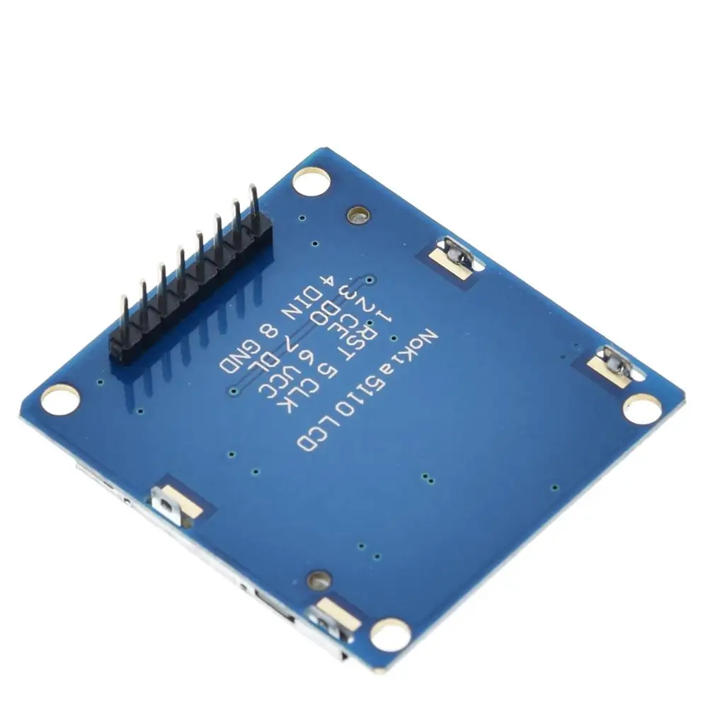 1 шт. ShengYang высокое качество 84*48 84x48 ЖК-модуль белая подсветка адаптер PCB для Nokia 5110 для Arduino Лидер продаж по всему миру
