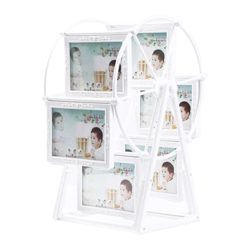 

5 Inch Photo Frame Combination Wedding Ferris Wheel Family Photograph DIY Windmill Home Decor Standing Picture Detachable