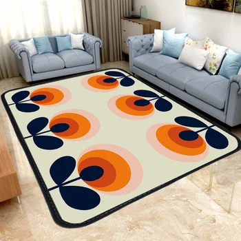 

Colorful Olive Leaf Flower Living Room Carpet Bathroom Entrance Non-slip Mat Kitchen Mat Rug for Front Door British Style 2020