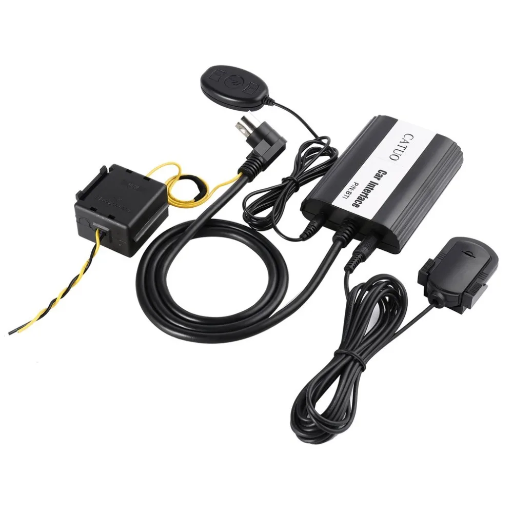 Catuo 3,5 мм AUX Вход CD качество звука беспроводной проигрыватель Streamimg Bluetooth музыка и Hands-free автомобильный интерфейс для автомобиля VOLVO