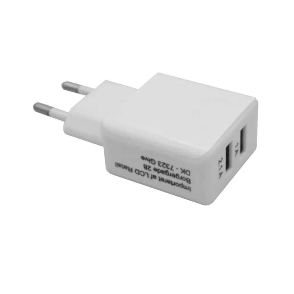 

USB charger Home Travel Dual Port AC Usb charger Charging Adapter For Samsung US Cell phone charging Drop shipping