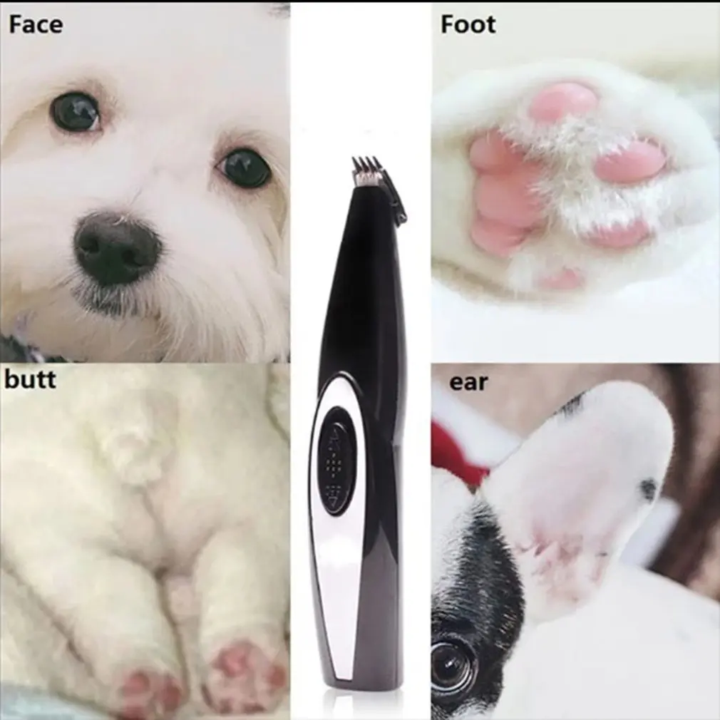 Машинка для стрижки собак и кошек, машинка для стрижки лап и ногтей, электрическая машинка для стрижки кошек, машинка для стрижки волос с зарядкой от USB, бритвенные ножницы