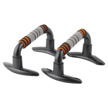 

2pcs Practical Detachable Push-Ups Bars Stands Grey I-shaped Stand Chest Muscle Training Fitness Body Building Equipment