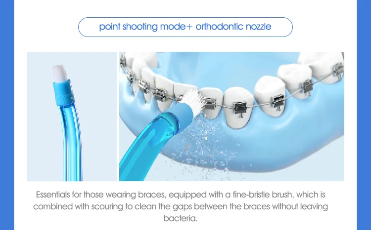 w3 oral irrigator water flosser cleaning teeth