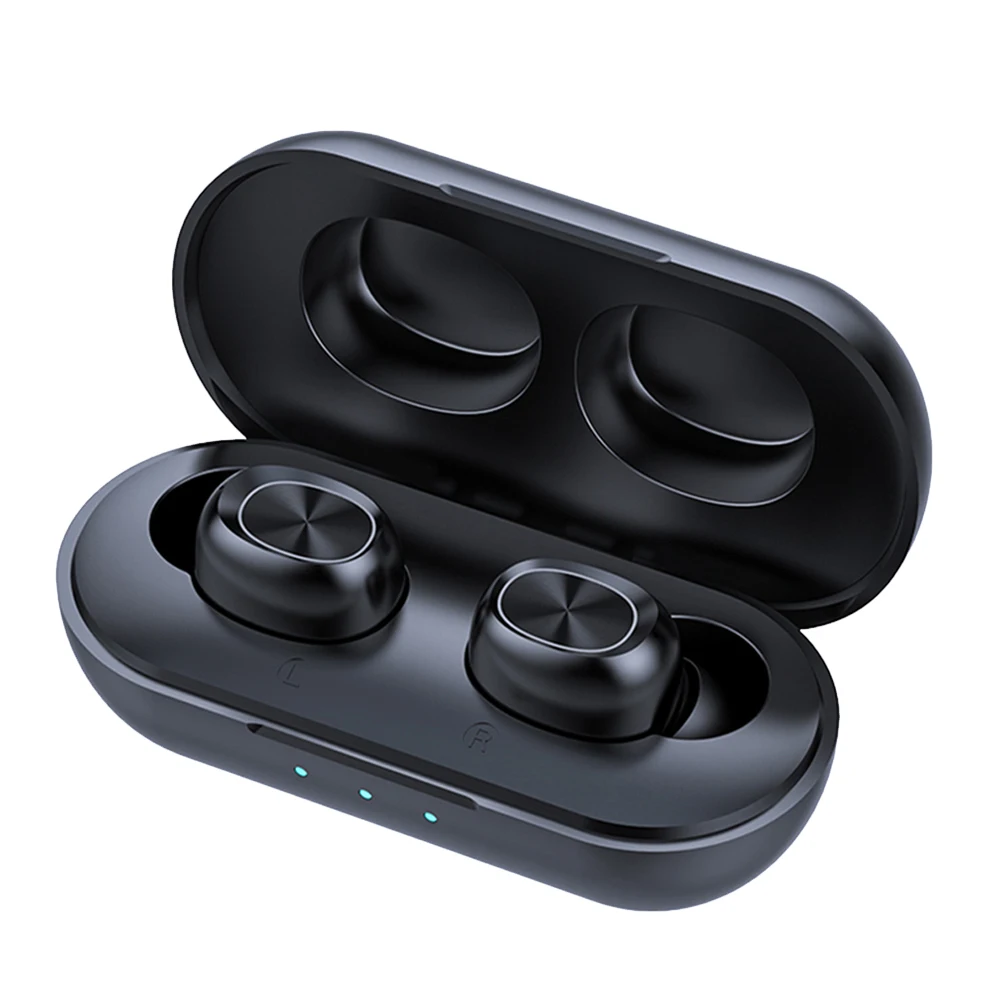Black B5 TWS,, Bluetooth 5,0, беспроводные наушники с сенсорным управлением, водонепроницаемые наушники, спортивные, Blutooth, стерео, музыкальная гарнитура - Цвет: Black