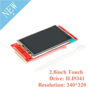 

2.8 Inch 2.8" TFT Color Touch Screen LCD Display Module Drive ILI9341 Interface SPI 3.3V/5V Resolution 240*320 For Arduino