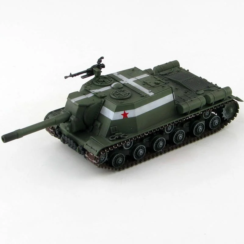 

1/72 Soviet Union Su-152 ISU-152 Heavy Assault Gun Operation Berlin 1945 Alloy Die-cast Tank Model Military Weapon Collection