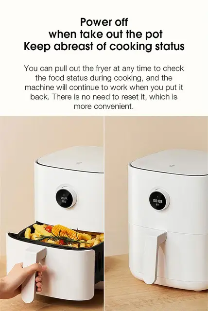 Xiaomi Mi Smart Air Fryer 3.5L can also bake, make yogurt, dry fruit, and  defrost » Gadget Flow