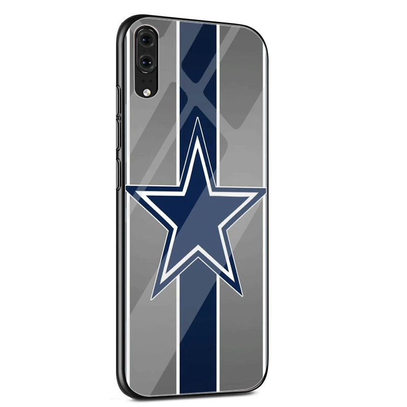 Мобильный чехол для телефона, стекло для huawei mate Honor 8X9 10 7A 20 P30 P20 P10 Lite Pro P Smart Cover Dallas Cowboys