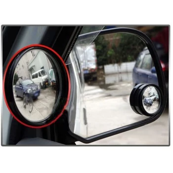

Glass Round Wide Angle Auxiliary Convex Rear-view For Car Blind Spot Truck Suv Motorcycle Mirror