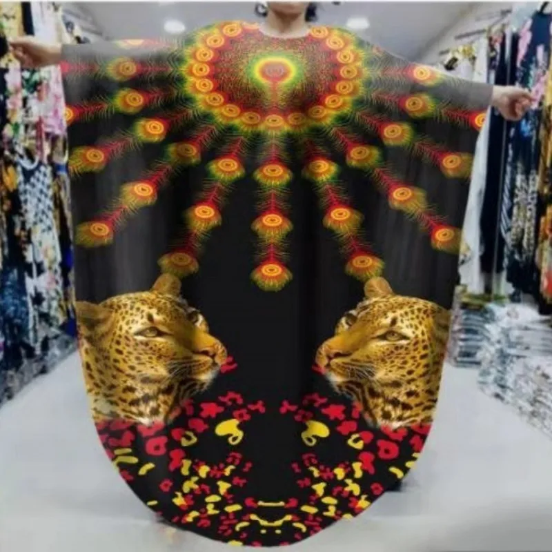 

African Dresses For Women Dashiki Long Maxi Dress 2020 Print Plus Size Dress Ladies Traditional African Clothing Fairy Dreess