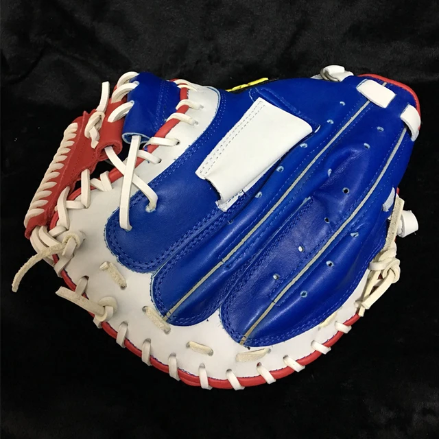 Adult/youth use professional cowhide leather 34'' catchers mitt 6