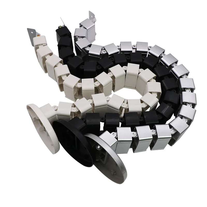 Organizador de Armazenamento de Cabos Flexíveis Mesa de Escritório Tubo de Rosqueamento Serpentina Fio de tv Protetor de Cord Gerenciamento Acessórios Arrumados 780 mm