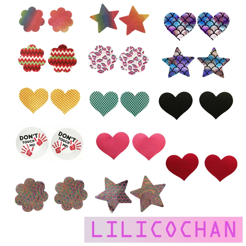 1 пара женские сексуальные чехлы на соски с блестками наклейки пятиконечной