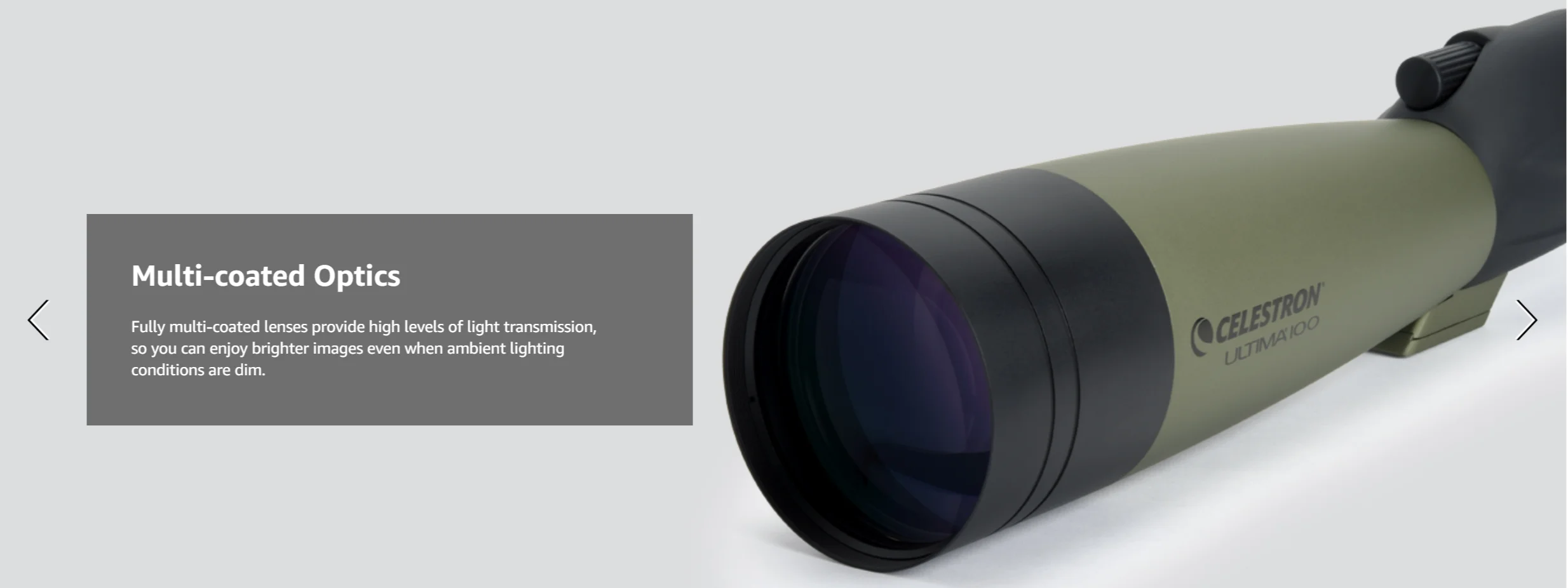 Окуляр Celestron 22-66x zoom с многослойным покрытием ОПТИКА 100 мм Ultima Zoom водонепроницаемый рефрактор Зрительная труба