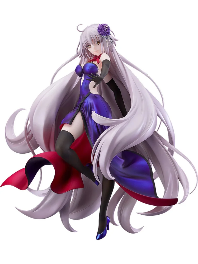 

26cm Japanese Fate Grand Order Dress Avenger Joan of Arc Jeanne d'Arc Alter PVC Action Figure Anime Sexy Figure Model Toys