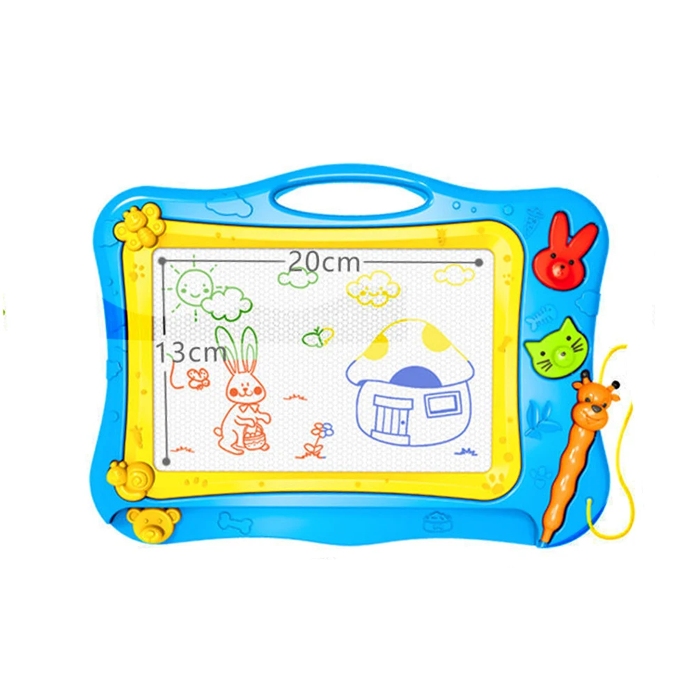 Дети каракули Pad подарок доска для рисования Красочные Магнитные образования письма стираемые сопротивляться осень игрушка Детские картины детей