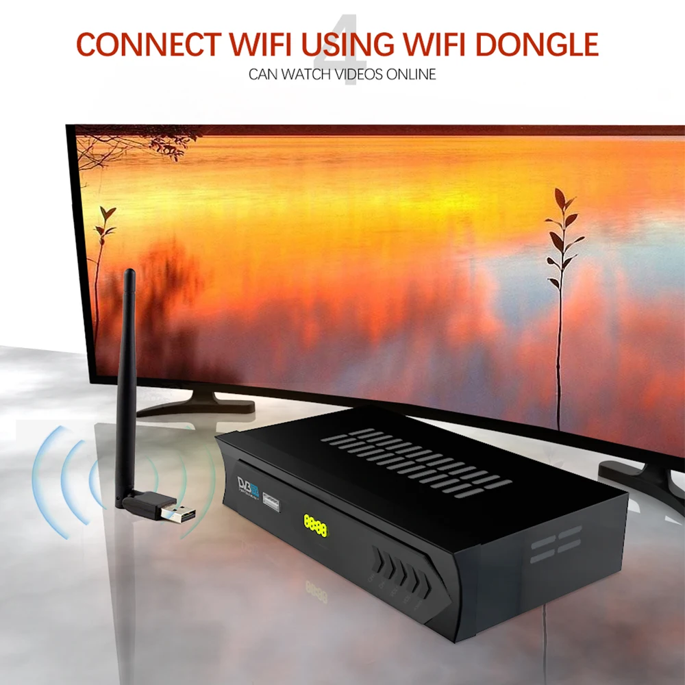 Спутниковый ТВ приемник в Испании GTmedia V8 Nova Freesat V9 Super S2 mini с поддержкой IKS Youtube и Wi