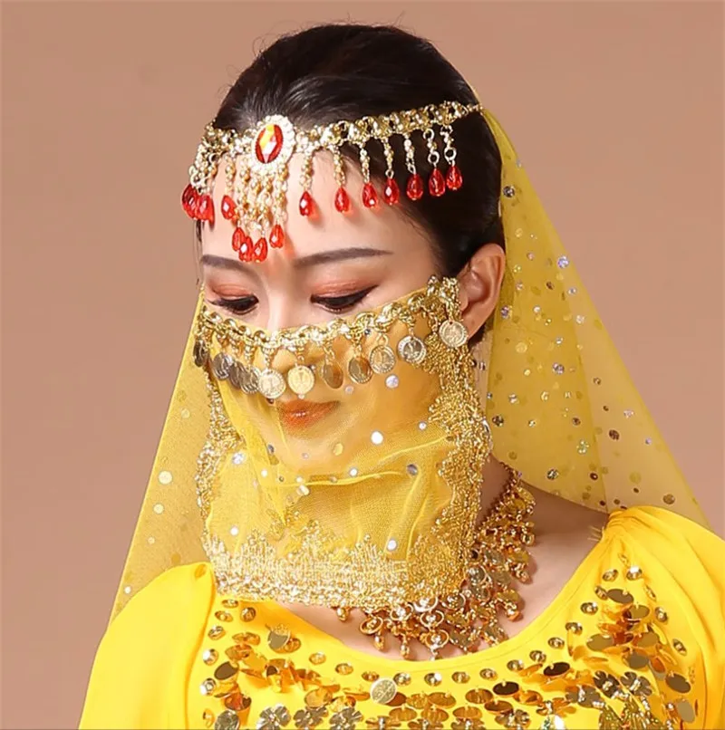 Velo para el Rostro Danza Árabe 🧡/ Bellydance Face Veil 