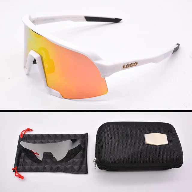 S3 Outdoor Sports Cycling Sunglasses 100 MTB Mountain Bike Cycling Goggles UV400 Peter Men Bicycle Glasses 3 lens Unisex Eyewear