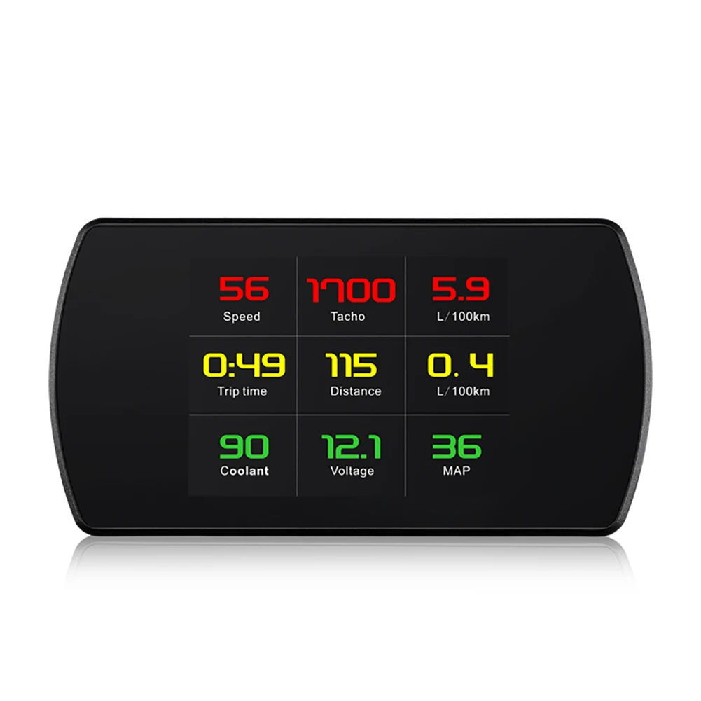 

P12 Automobile GPS HUD Speedometer Digital Heads Up Display Car Speed Warning