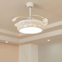 Светодиодный потолочный вентилятор, многофункциональные потолочные вентиляторы, светильник для дома, гостиной, спальни, пульт дистанционного управления, энергосберегающий светодиодный светильник