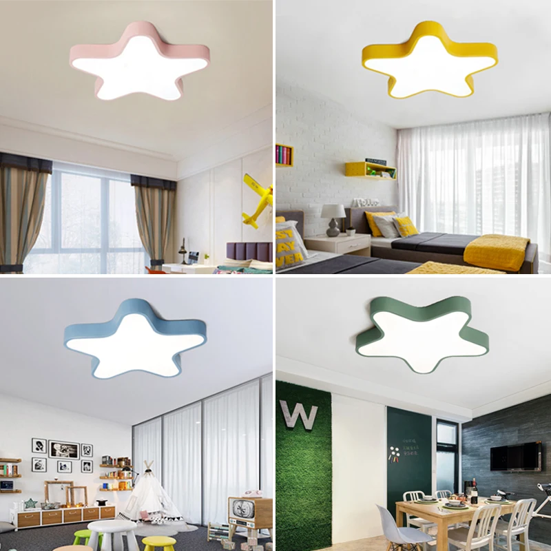 

LED Ceiling Light Macaroon Lamp Ultra-thin 5cm Wrought Iron Modern Home Ceiling Lighting for Living Room Bedroom Study