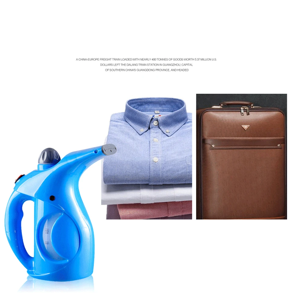 New 800w Handheld Garment Steamer Fast-Heat Portable Home and Travel Fabric Steamer Fast Heat Up Removable Water Tank Steam Iron