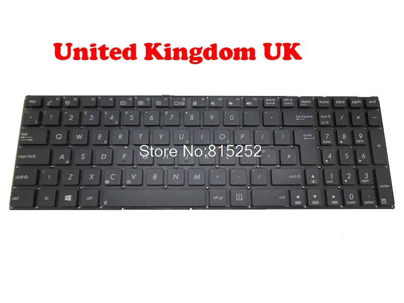 

P550 Laptop Keyboard For ASUS P550CA P550CC P550L P550LA P550LAV P550LC P550LD Black Without Frame TW/FR/IT Italy/UK/US/PO/SP