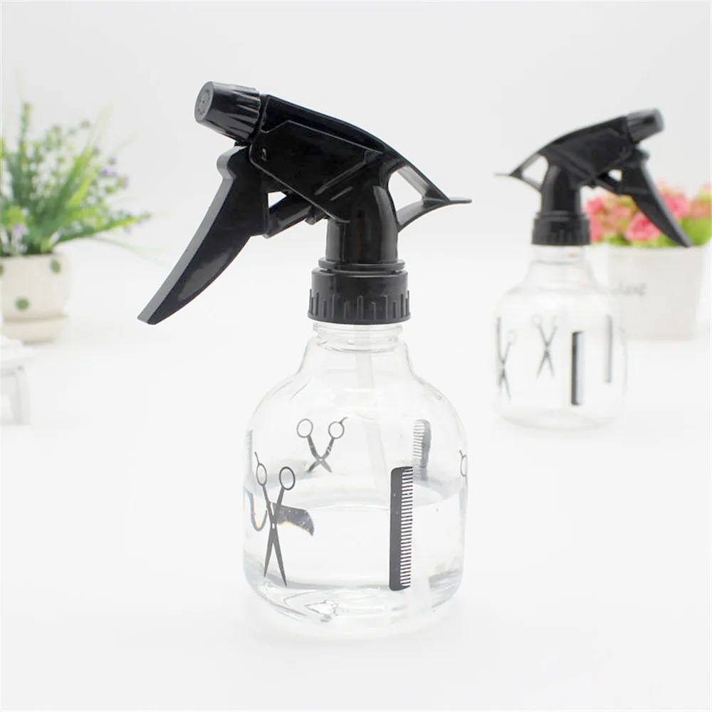 250ml Reusable Hairdressing Spray Bottle Hair Salon Beauty Tool Accessories Plants Flowers Water Transparent Sprayer Makeup Tool (4)
