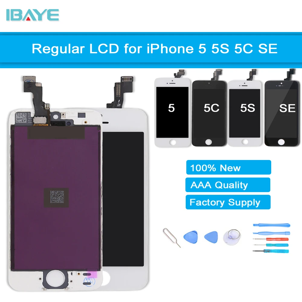 ЖК-дисплей для iPhone SE 5S 5C 5 сенсорный экран дигитайзер сборка замена экрана |