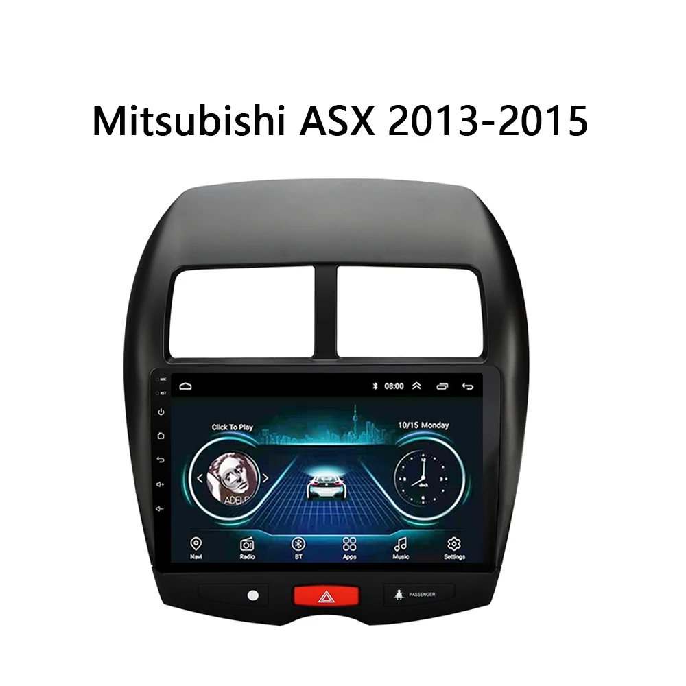 

10" Android 8.1 Car Video multimedia-player auto radio for Mitsubishi ASX (2013-2015) Car DVD universal System