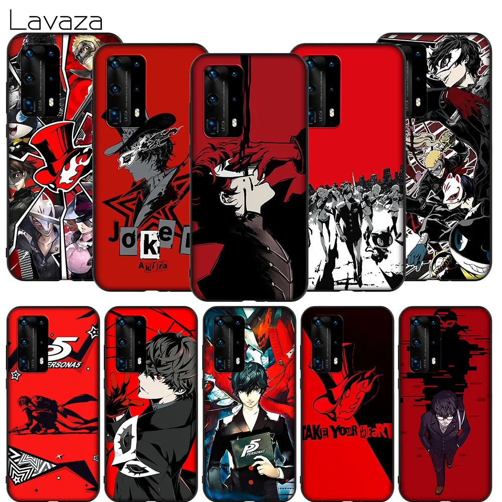 Чехол Lavaza Persona 5 P5 для Huawei P8 P9 P10 P20 P30 Y6 Y7 Y9 Lite Pro P Smart Nova 2i 3i Mini 2017 2018|Бамперы| |