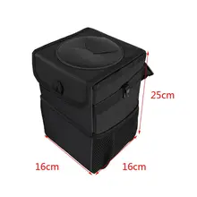 Горячая креативная складная коробка для хранения автомобилей Водонепроницаемая задняя Автомобильная корзина для мусора маленький YHQ