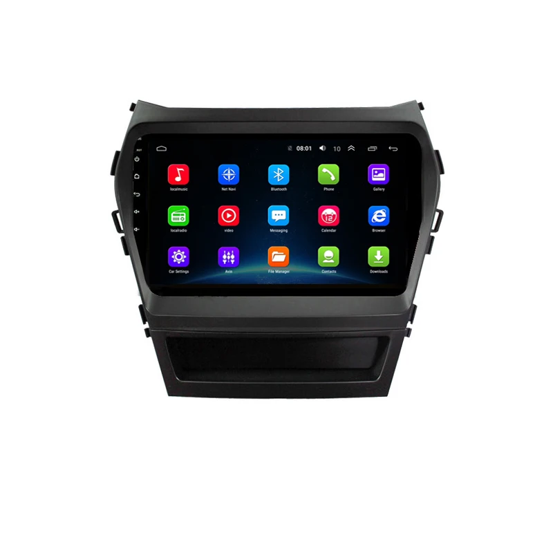 Excellent 9" 2G RAM Android Car DVD Video Player GPS For Hyundai Santa FE 2015 2016 2017 navigation radio audio stereo bluetooth wifi 3