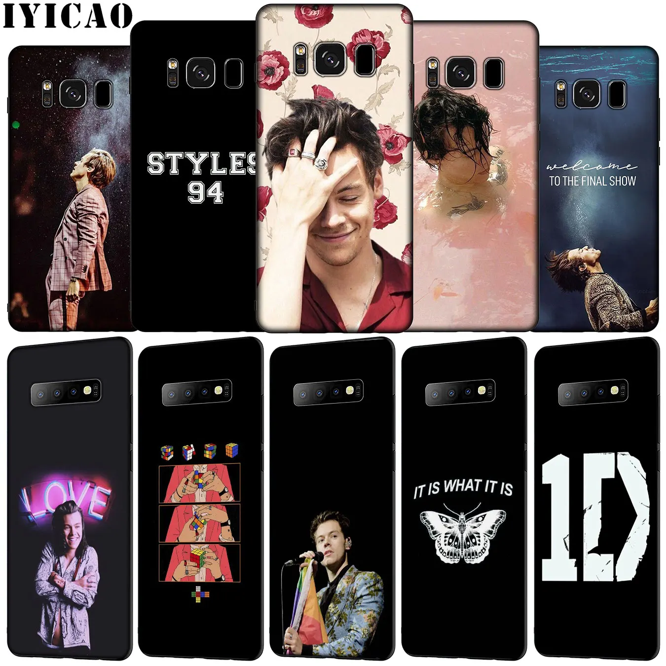 IYICAO горячий певец 1D стиль Гарри Мягкий силиконовый чехол для телефона Samsung Galaxy S20