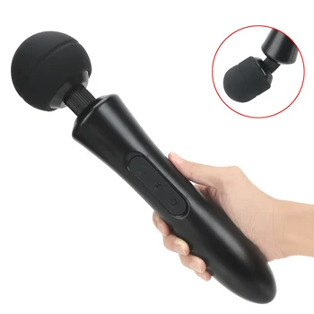 20 Modes Huge Magic Wand Vibrators for Women USB Charge Big AV Stick Female G Spot Massager Clitoris Stimulator Adult Sex Toys 3