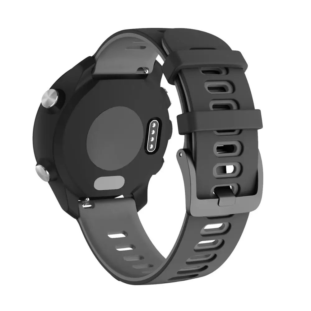 20 мм ширина ремешка для samsung Galaxy Watch 42 мм ремешок мягкий силиконовый ремешок для Galaxy Active/gear S2 Classic/gear Sport