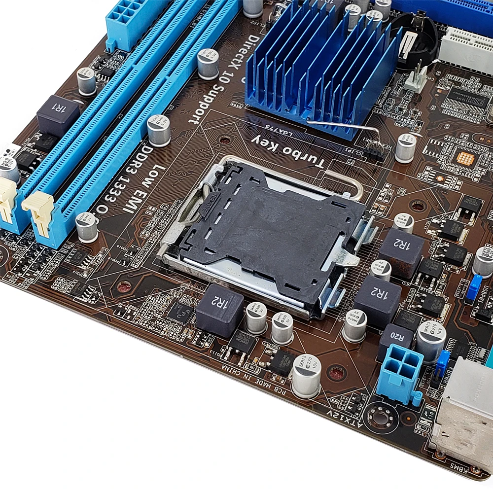 Asus P5G41T-M LX3 Plus Desktop Motherboard G41 Socket LGA 775 For Core 2 Duo DDR3 8G SATA2 VGA uATX Original Used Mainboard
