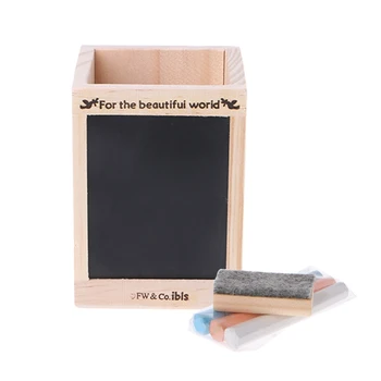 

Desktop Sundries Storage Box With Message Board Pen Case Holder Makeup Organizer