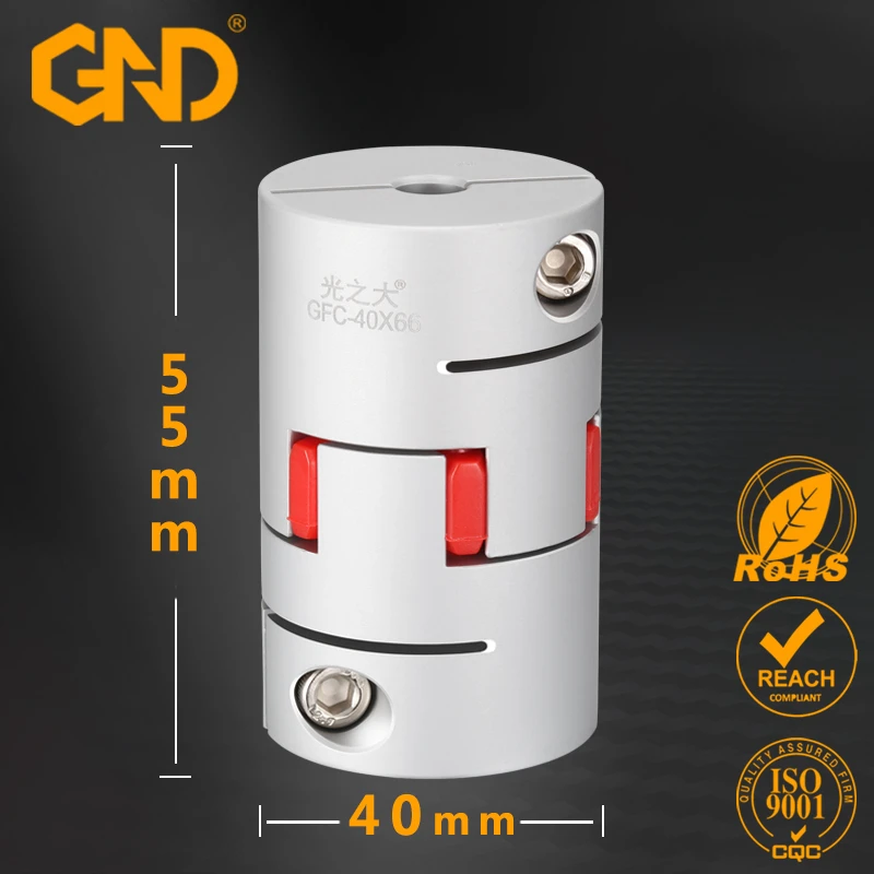 Муфты вала GFC D40L55 D20L30 D25L30 D25L35 D30L35 D30L42 кулачковые муфты соединители двигателя гибкое муфта паук