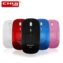 Тонкая Bluetooth мышь 3,0 мини беспроводная мышь бесшумная оптическая игровая мышь 1600 dpi игровые мыши для Macbook ноутбука планшета Mause