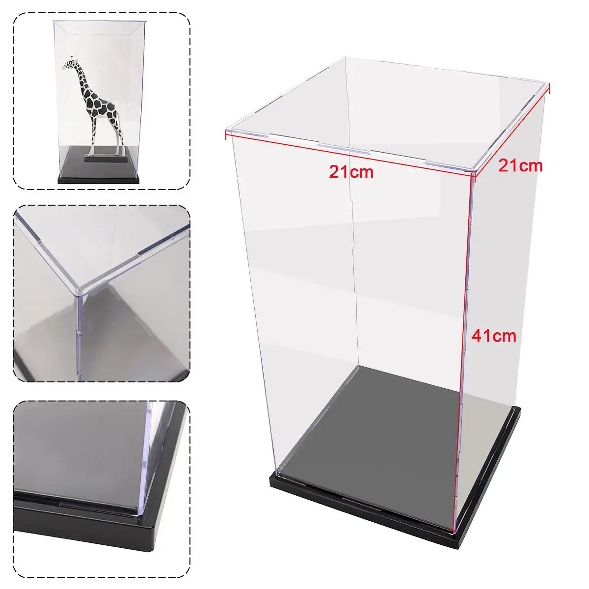 acrylic doll case
